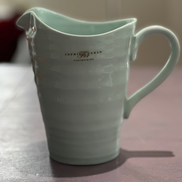 Sophie Conran for Anthropologie Small Blue Water Pitcher - Picture 2 of 8